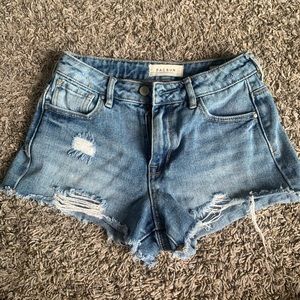 pacsun high rise festival shorts